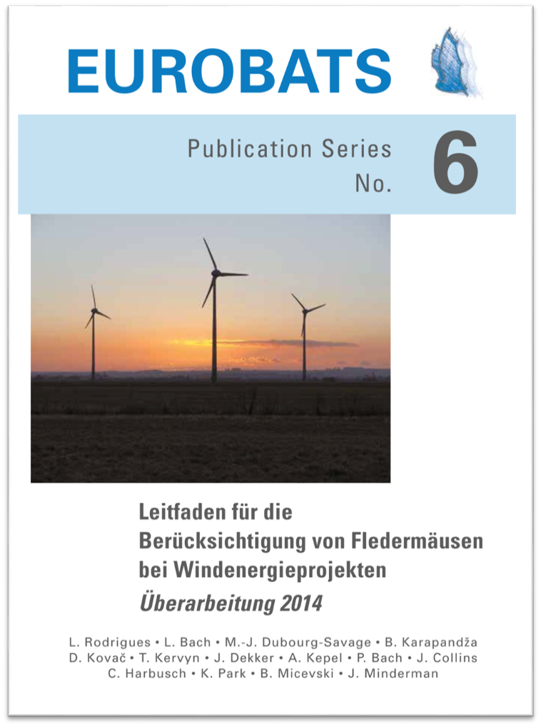 Leitfaden für die Berücksichtigung von Fledermäusen bei Windenergieprojekten - Überarbeitung 2014