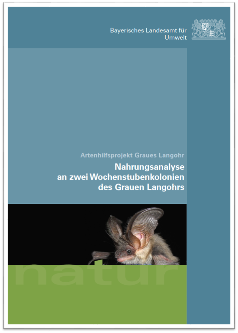 Nahrungsanalyse an zwei Wochenstubenkolonien des Grauen Langohrs