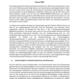 Bundesverband (BVF) hinterfragt Pläne der neuen Regierung hinsichtlich der Abwägung des Artenschutzes zugunsten der Windenergie