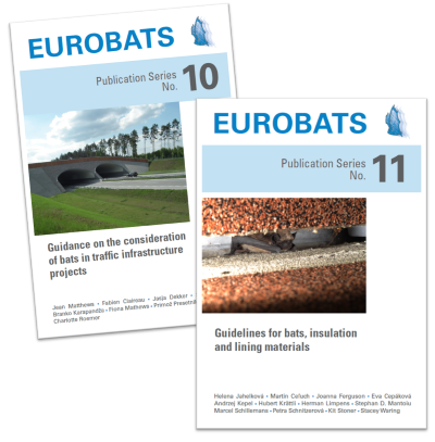 Englischsprachige Neuerscheinungen der beiden EUROBATS-Publikationen Nr. 10 und 11